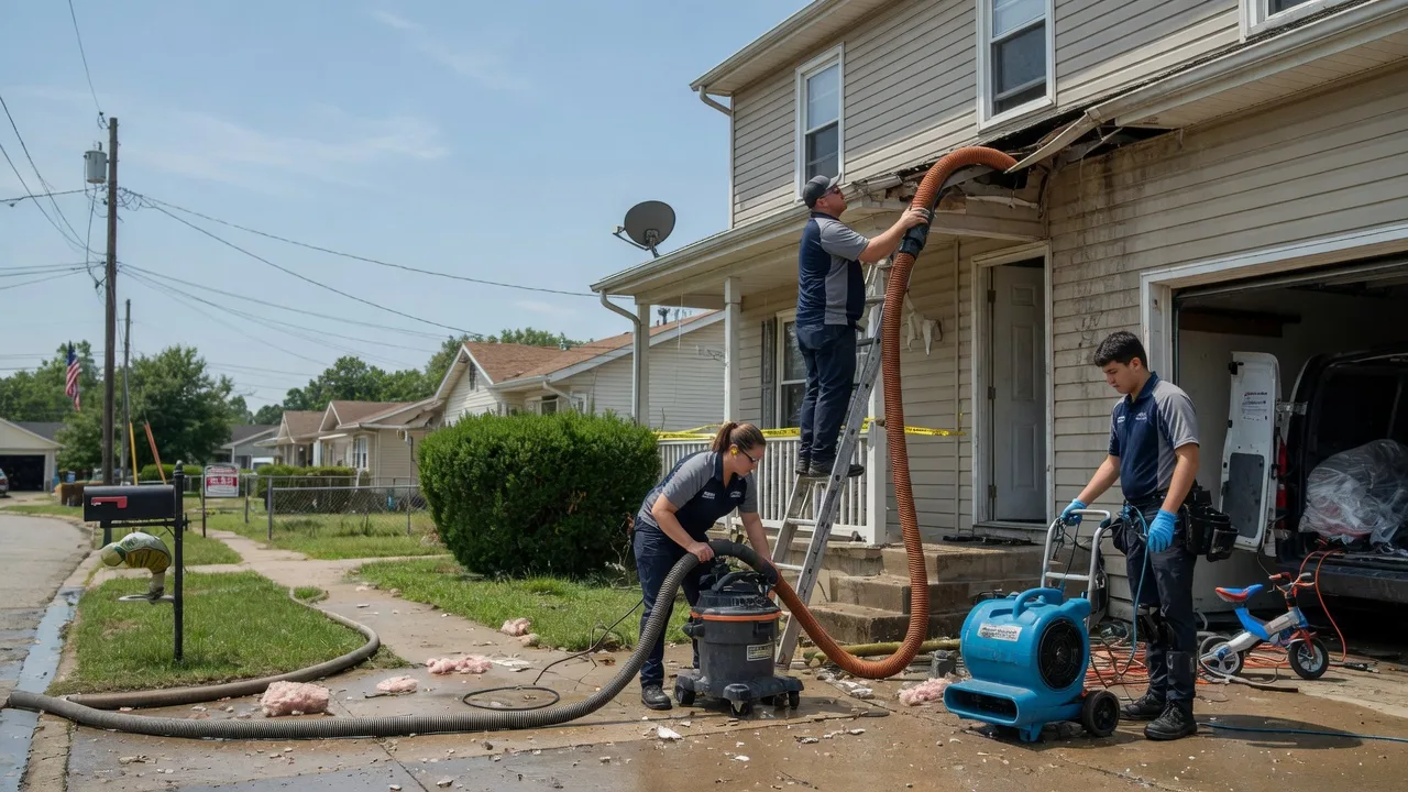 Water Damage Restoration in Dowell, IL near me